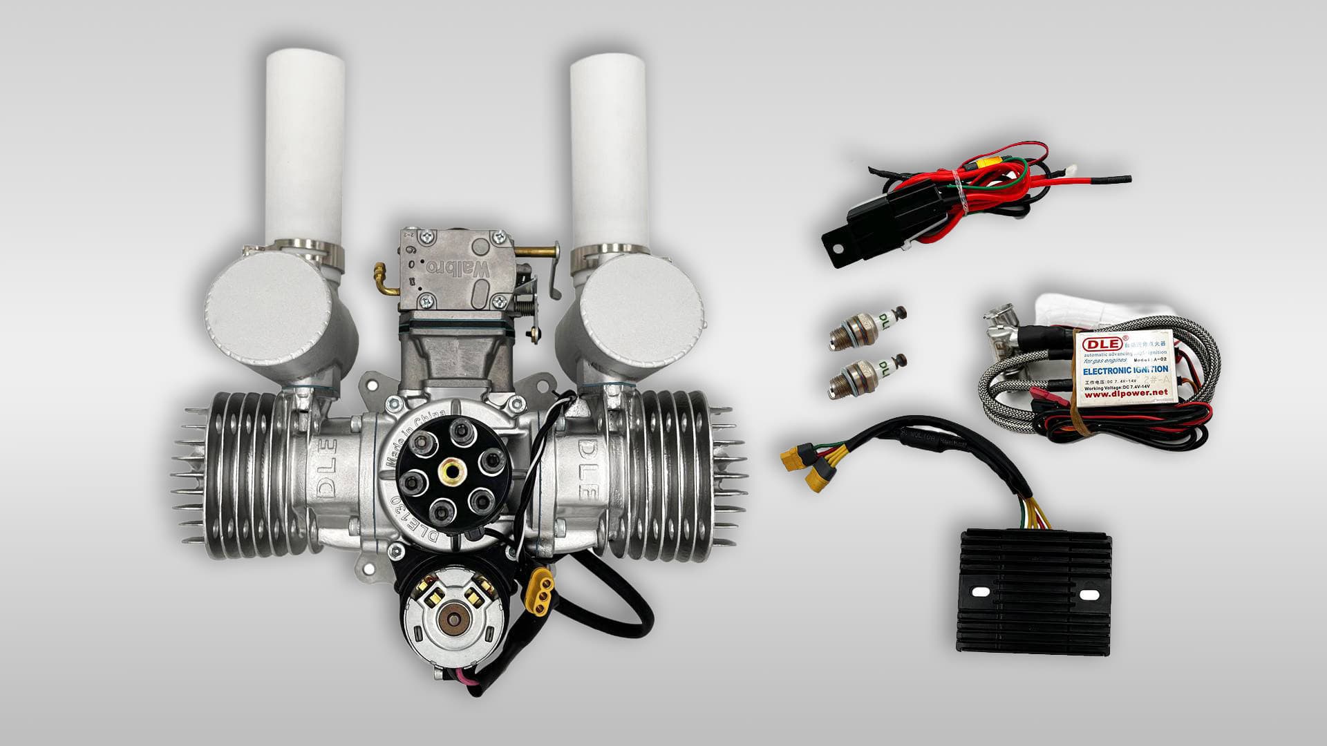 DLE130启动发电版