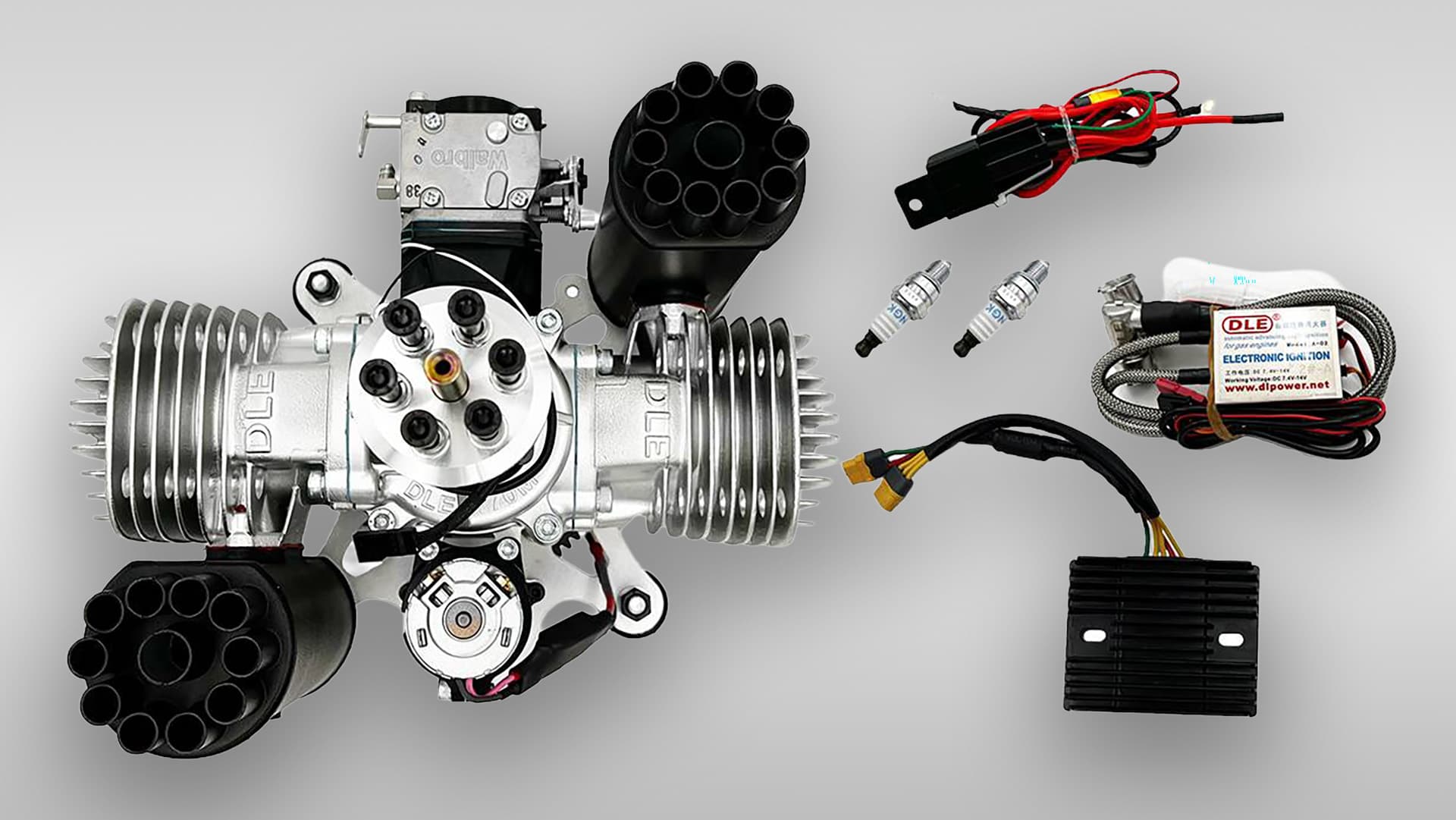 DLE170M启动发电版