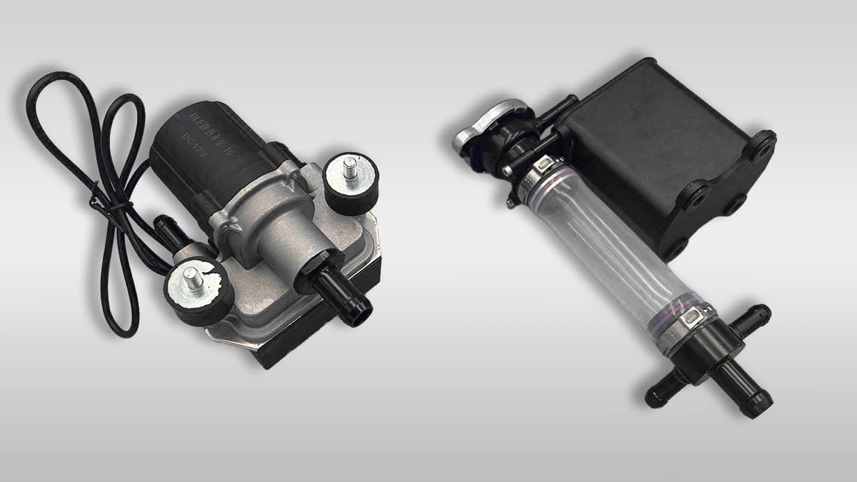 Radiator Water Pump and Coolant Storage Observation Window